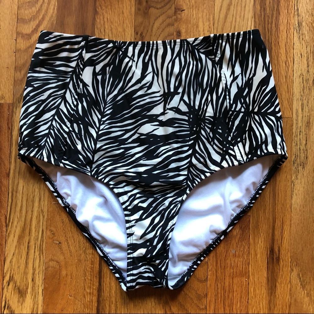 Athleta high waist bikini swim bottoms